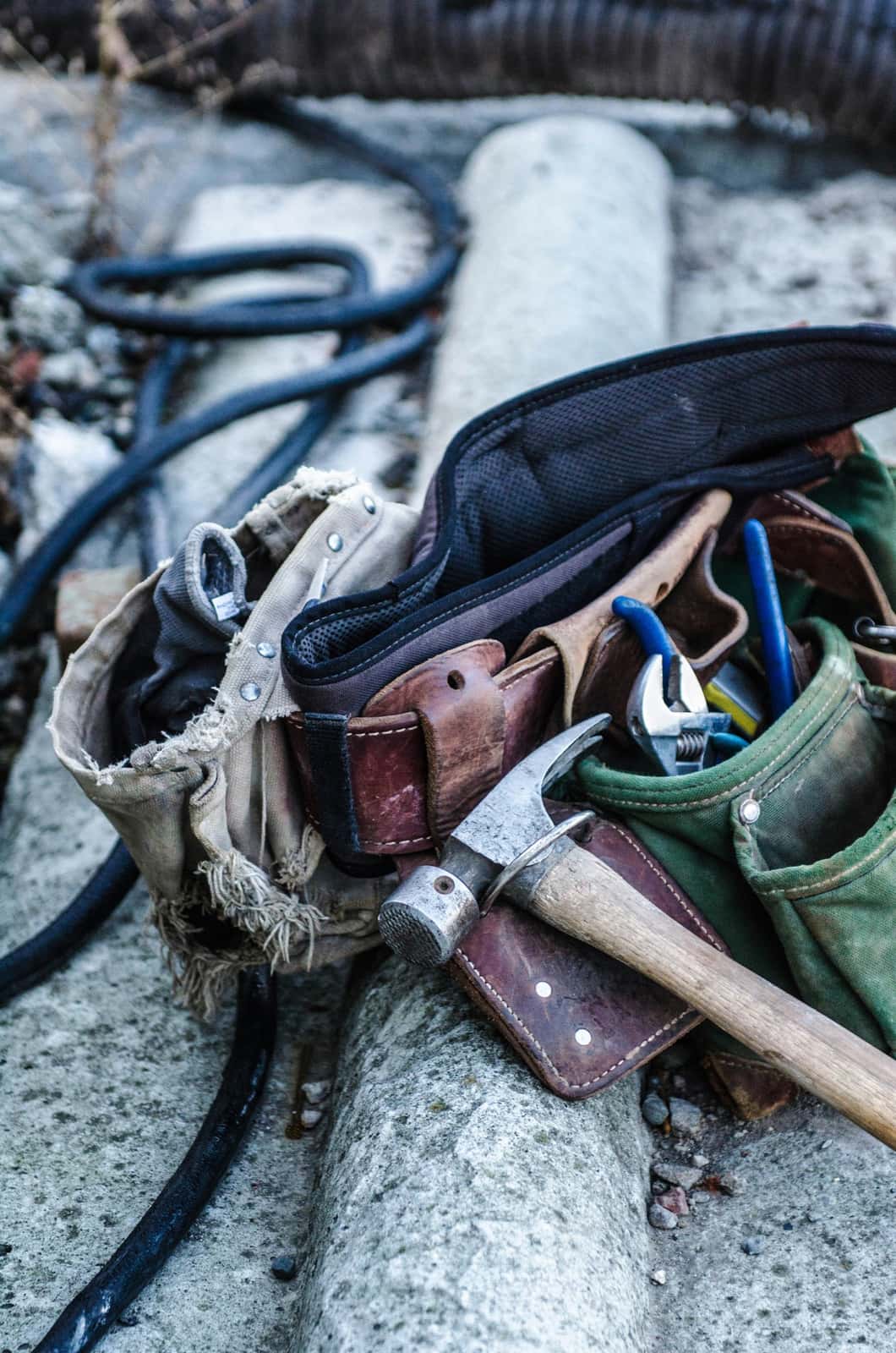 Contractor tool belt representing commonly missed contractor tax deductions